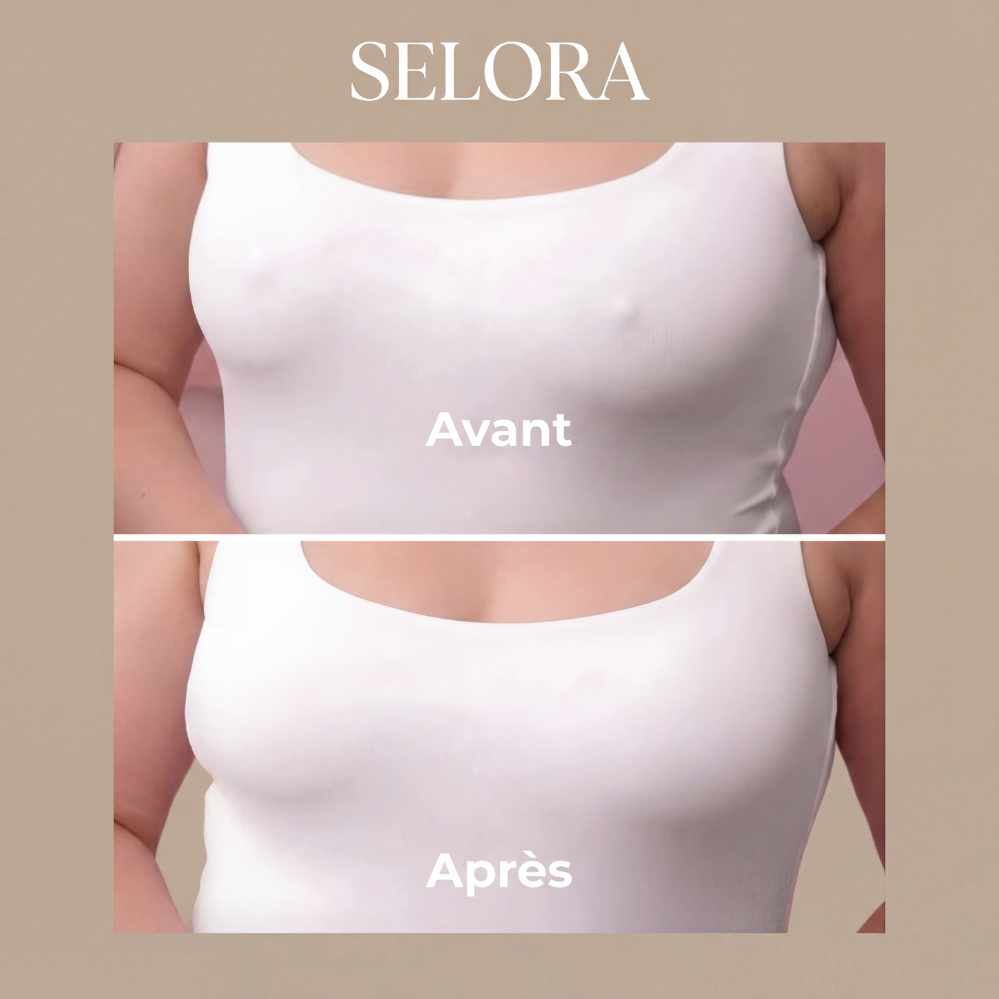 Cache téton sans adhésif Selora
